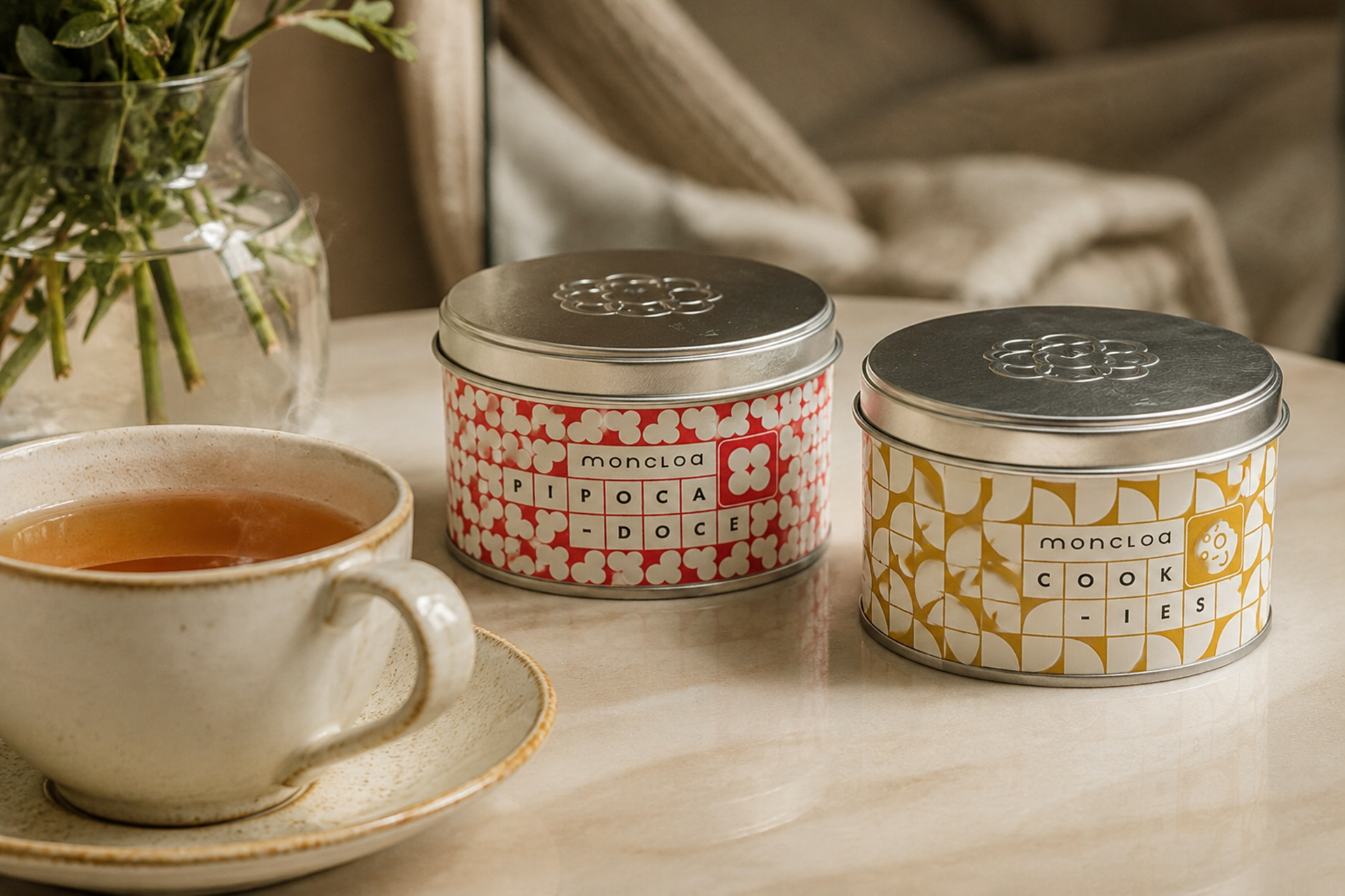 Chá com sabor de sobremesa? Blends de cookies e pipoca doce surpreendem